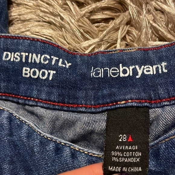 Lane‎ Bryant Distinctly Boot Blue Jeans - Picture 3 of 10